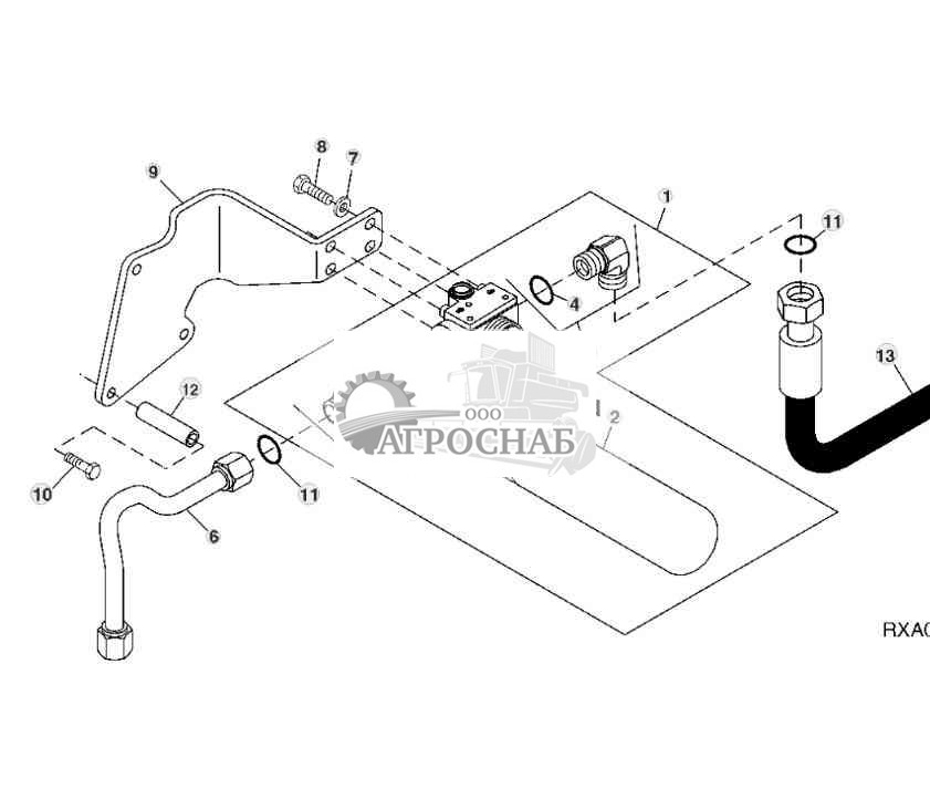 HYDRAULIC OIL FILTER (SCRAPER TRACTOR HIGH FLOW) 